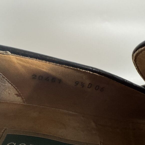 S Cole Haan Penny Loafers Mens 9.5 M Brown Leather Made in Italy - Picture 7 of 8